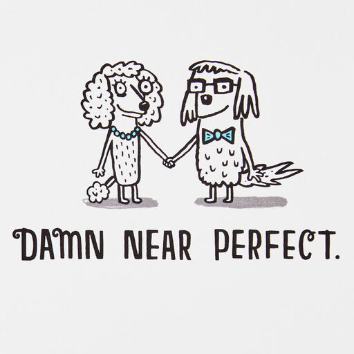 Perfect Like Us Funny Birthday Card From Both, 