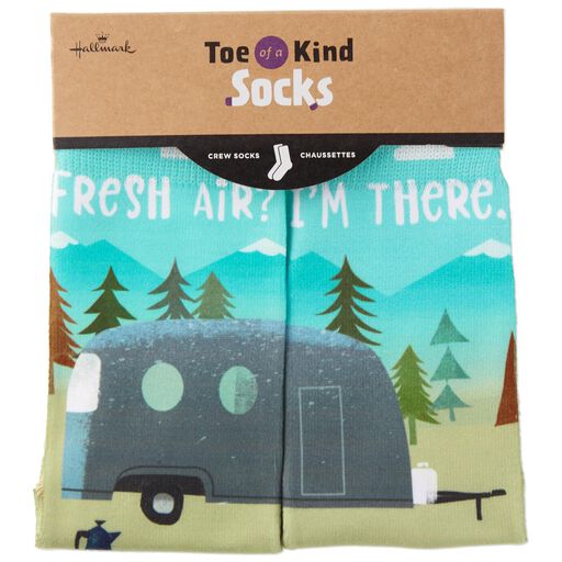 Fresh Air Camping Toe of a Kind Socks, 
