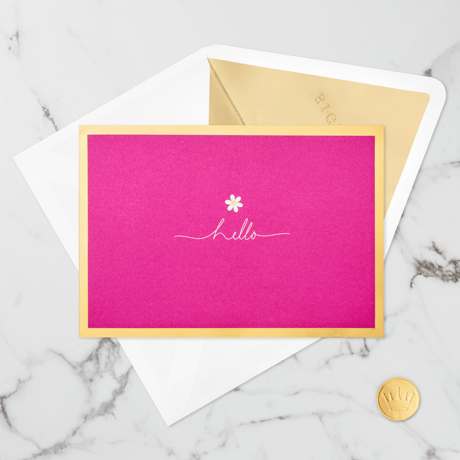 Happy Thoughts Flower Bouquet 3D Pop-Up Thinking of You Card, , large image number 6