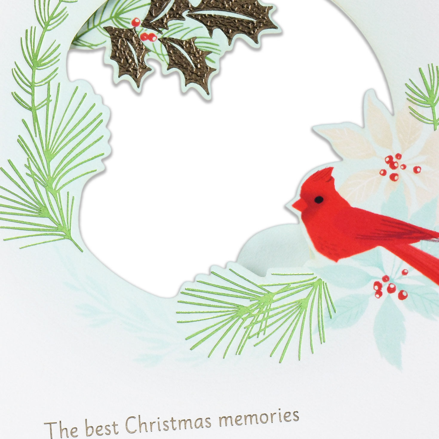Comfort in Your Warmest Memories Christmas Sympathy Card, , large image number 7