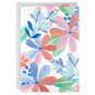 Pastel Flowers Blank Just Because Card, , large image number 1