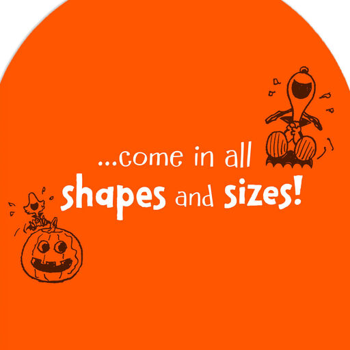 Peanuts® Vampire Snoopy and Woodstock Cute Halloween Card, 