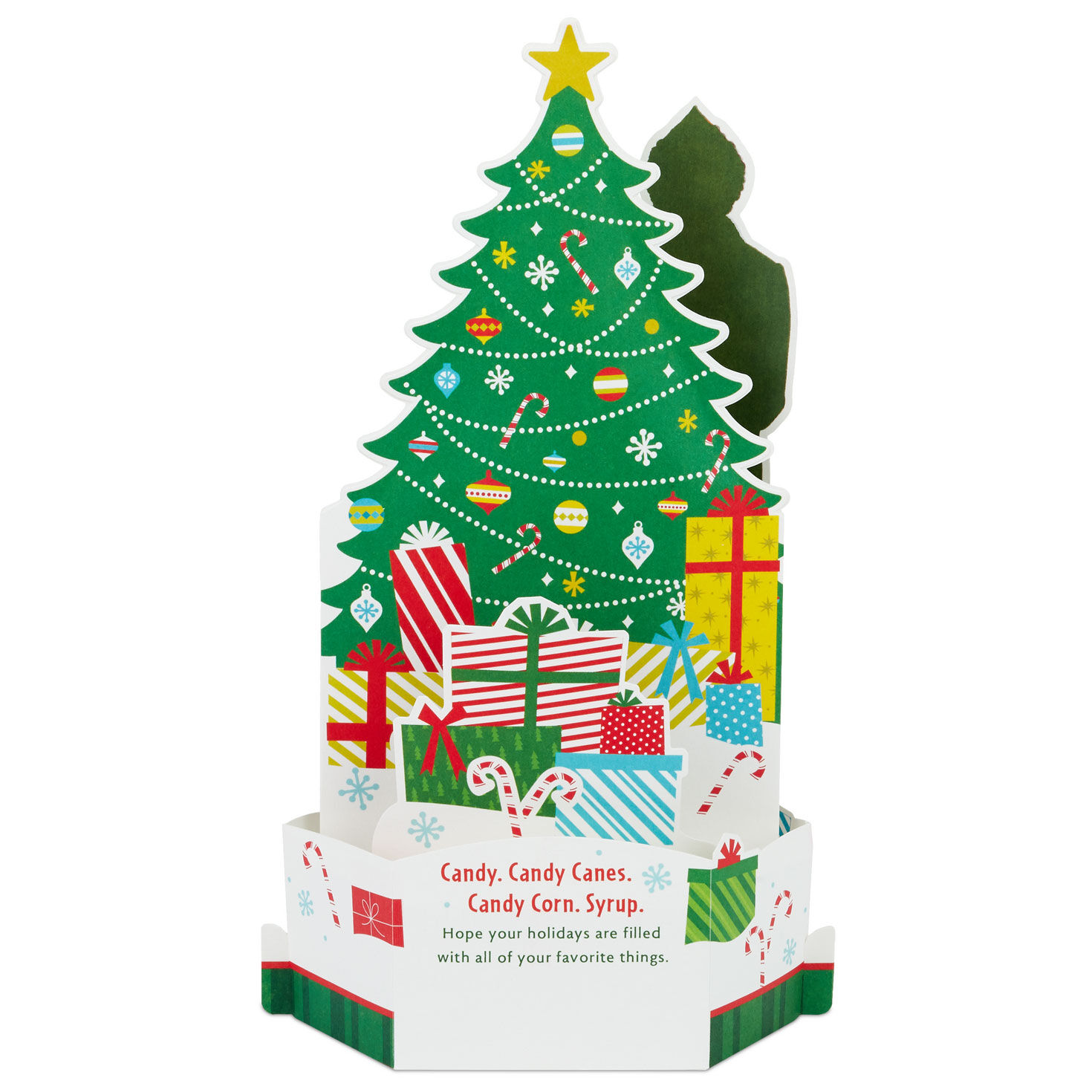 Elf Buddy the Elf 3D Pop Up Christmas Card With Sound and Light