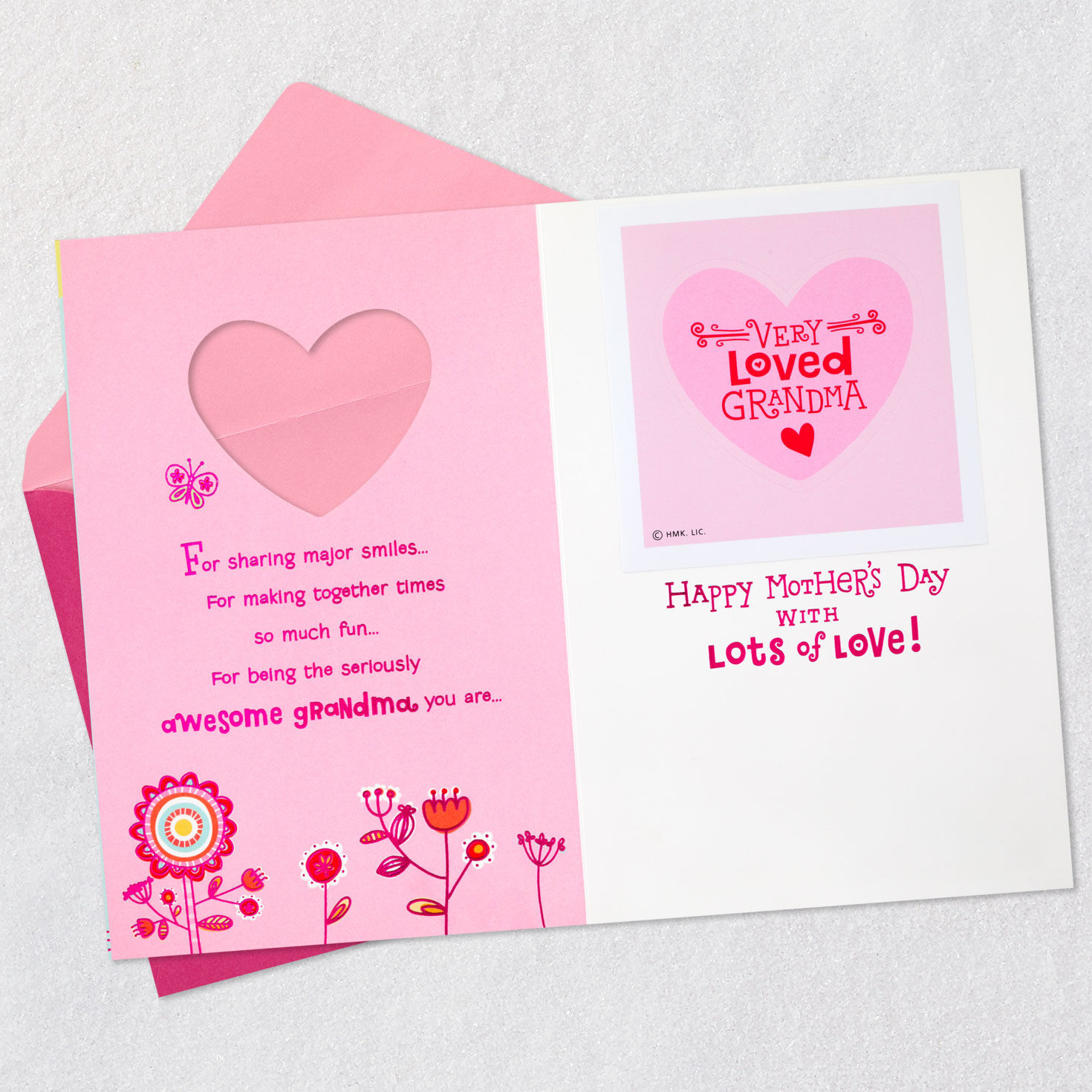 Very Loved Grandma Mother's Day Card With Sticker, , large image number 5