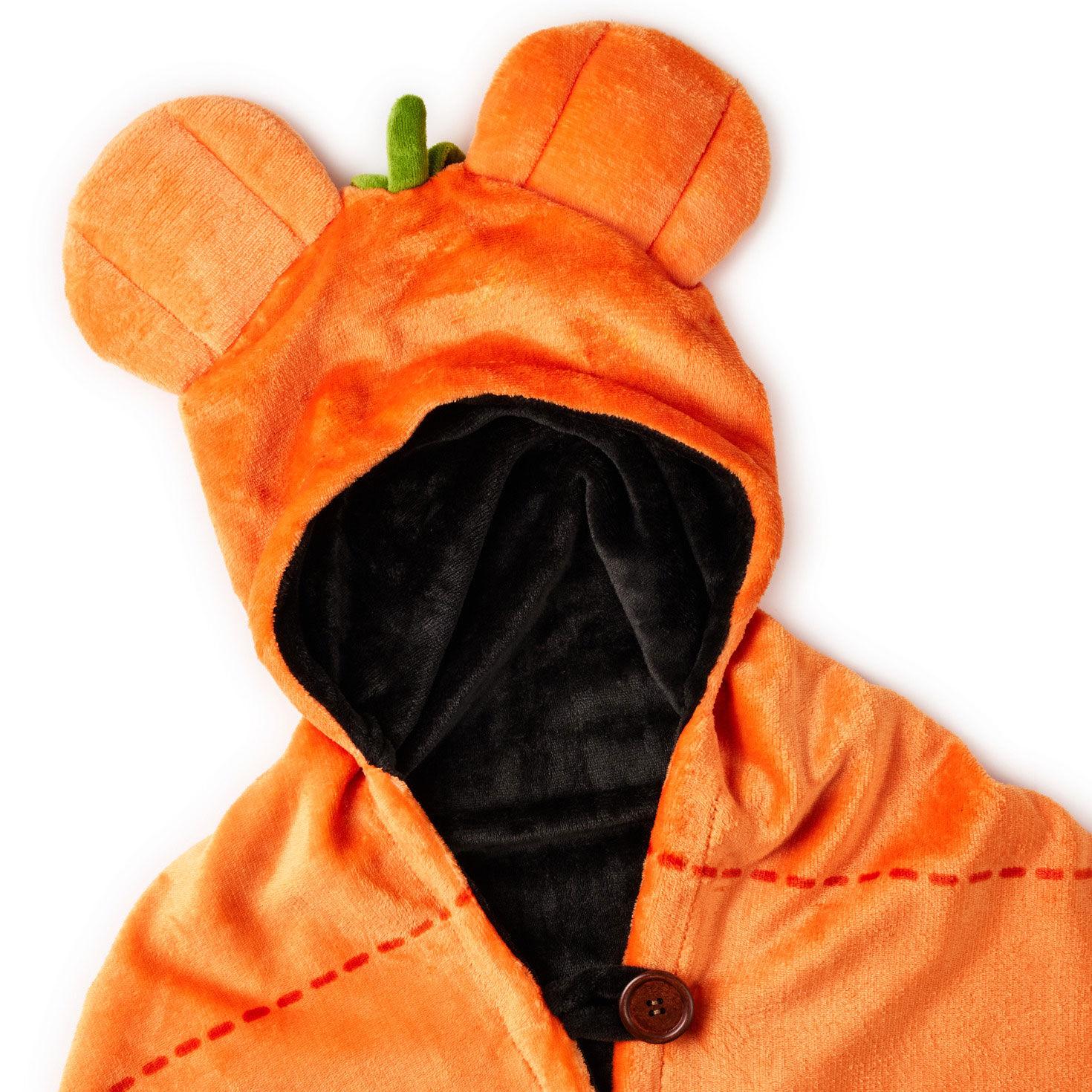 Disney Mickey Mouse Jack-o'-Lantern Oversized Hooded Blanket, 70x50 for only USD 49.99 | Hallmark