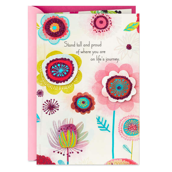 Stand Tall and Proud Birthday Card for Daughter