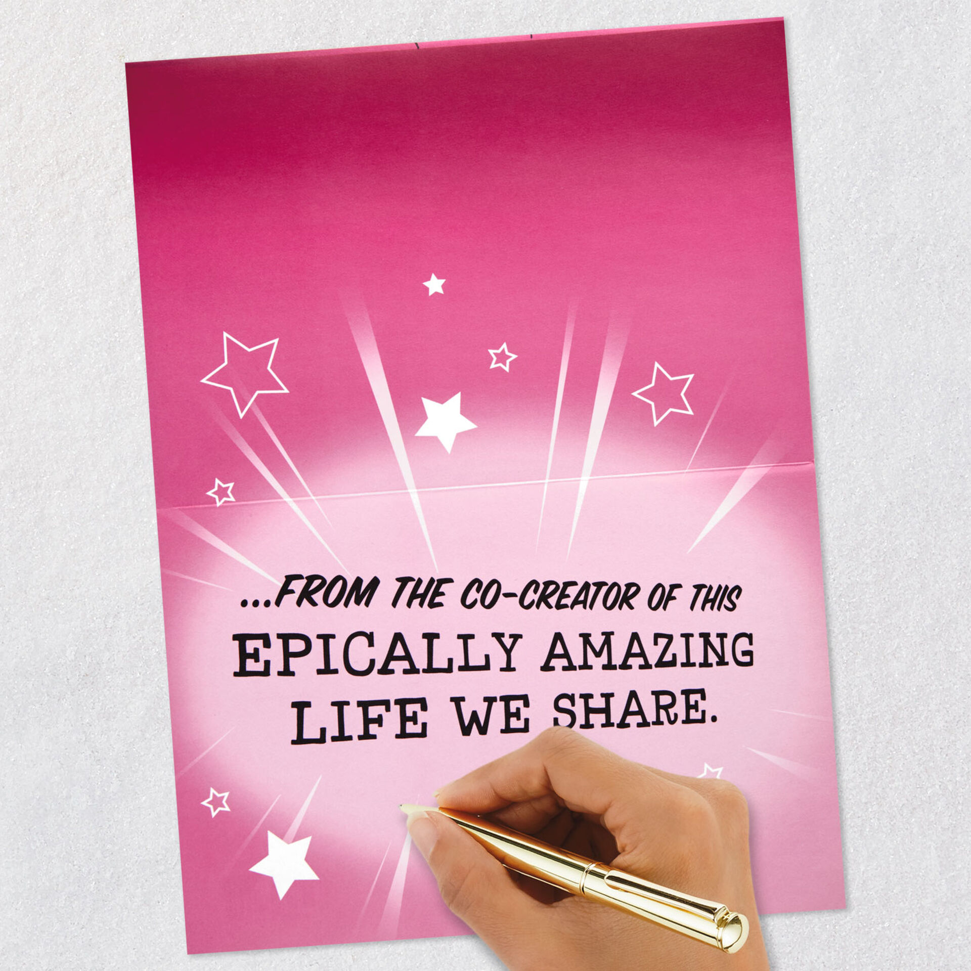 Super Mom, Super Wife Animated Mother's Day Card With Sound and Light