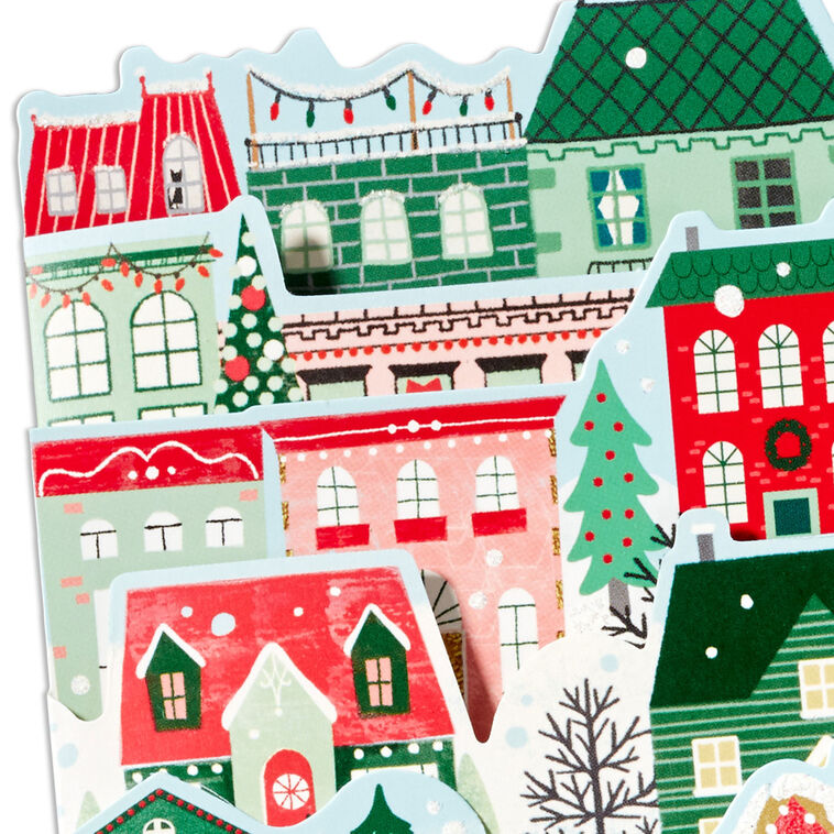 Multipanel City Homes Boxed Christmas Cards Pack cover detail image number 7