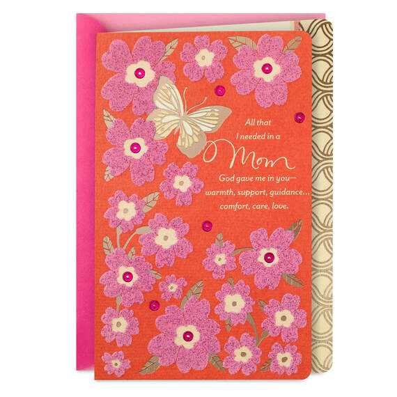 God Gave Me You Religious Mother's Day Card for Mom