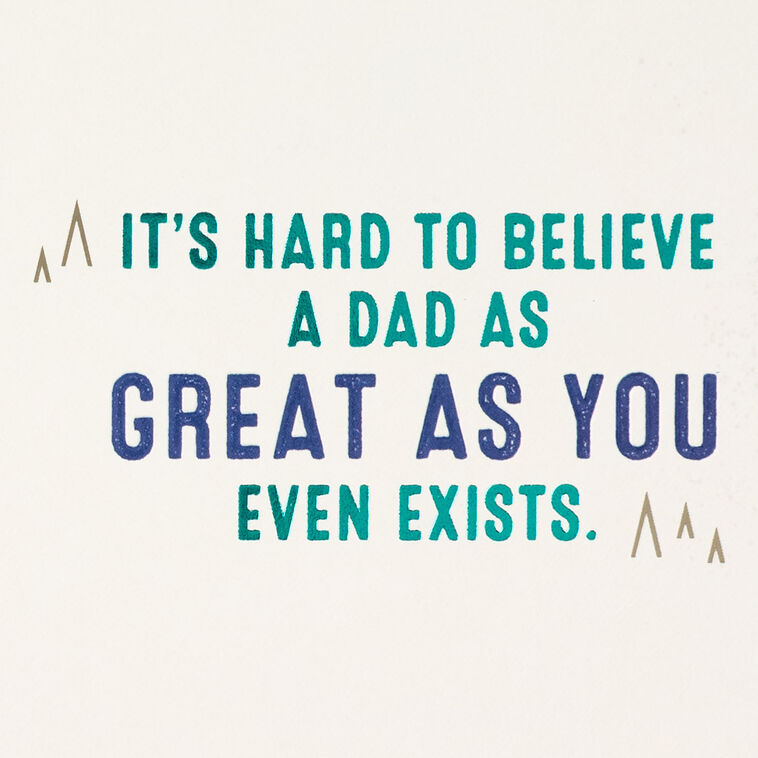 Yeti Sasquatch Father's Day Card with Banner Sentiment image number 2