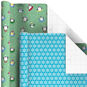 Penguins, Doodles and Dots Christmas Wrapping Paper  image number 6
