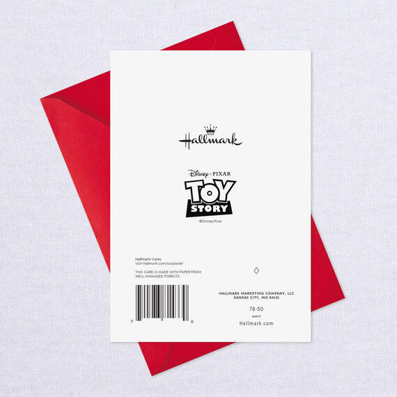 Disney/Pixar Toy Story Buzz Lightyear You're Loved Valentine's Day Card, , large image number 7