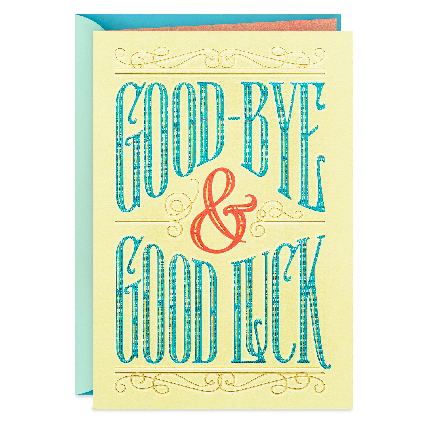keep in touch goodbye card