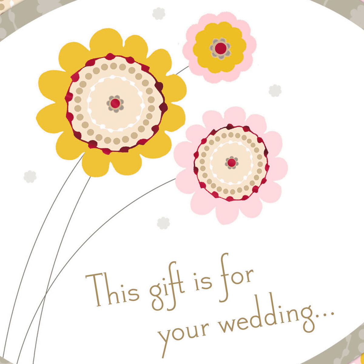 Best Wishes for Always Money Holder Wedding Card - Greeting Cards ...