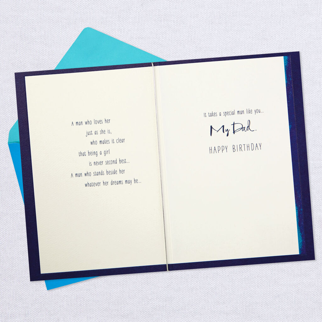 It Takes A Special Man Dad Birthday Card From Daughter Greeting