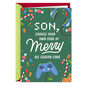 Video Games and Candy Son Christmas Card Card Front image number 1