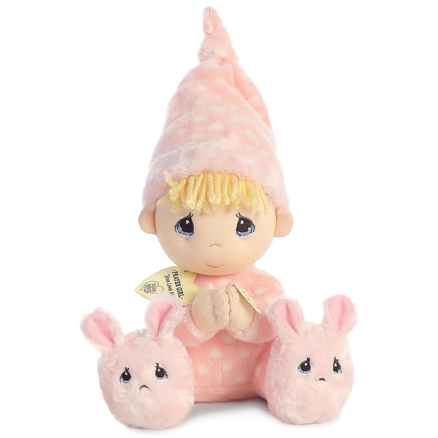 Aurora Precious Moments Talking Prayer Girl Stuffed Doll 9 5 Aurora Precious Moments Talking Prayer Girl Stuffed Doll 9 5 Dolls Pretend Play Hallmark