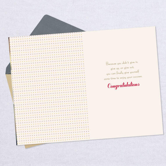 You Made It! Congratulations Card, , large image number 3