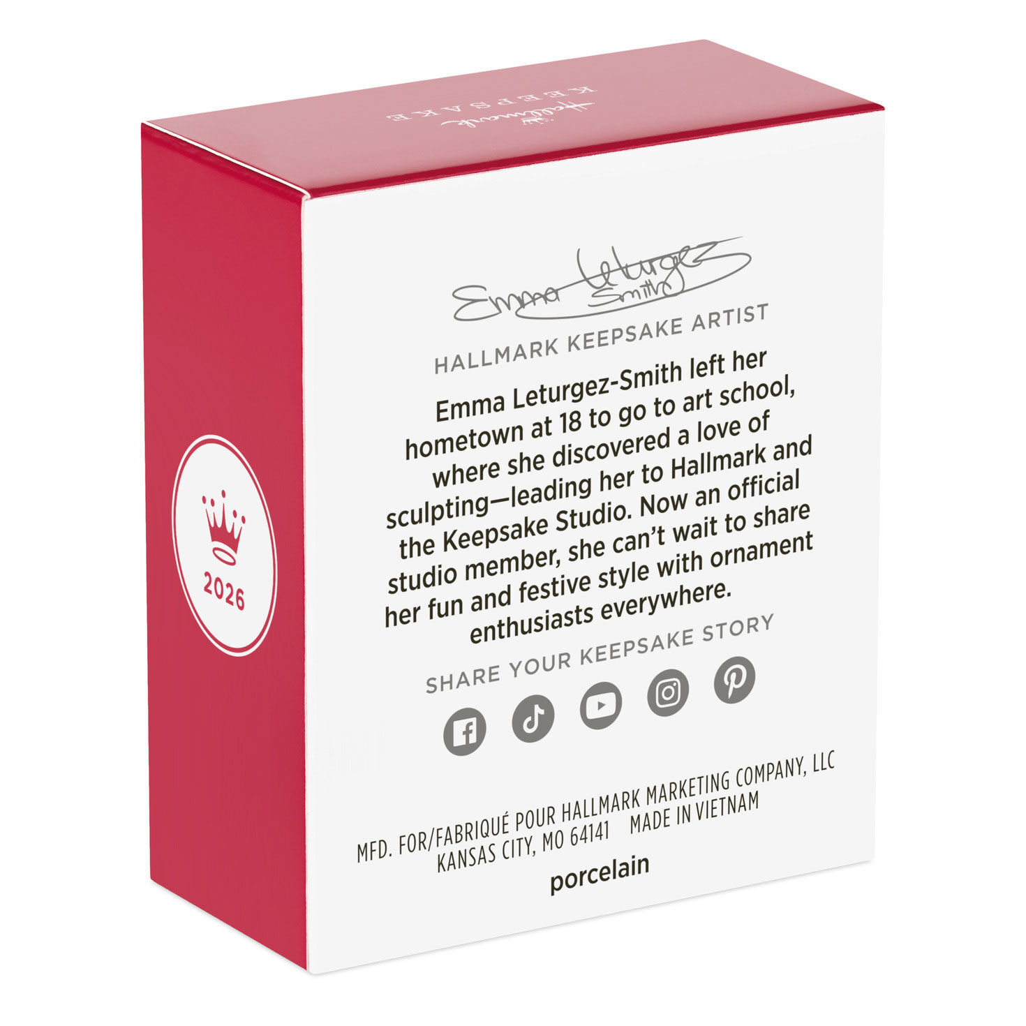 Vintage Angel With Wreath Keepsake Ornament  image number 8