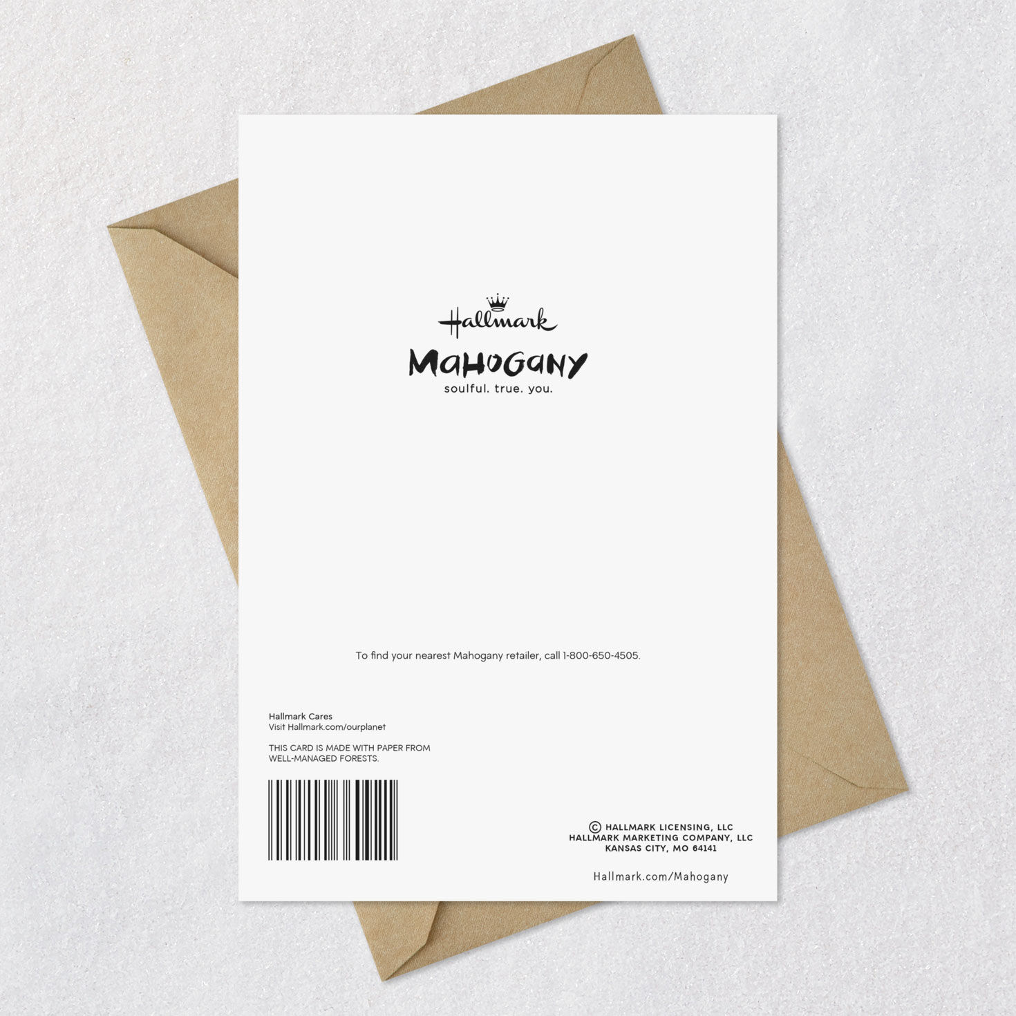 Geometric Circles 99-cent Birthday Card Card Back with Envelope image number 7