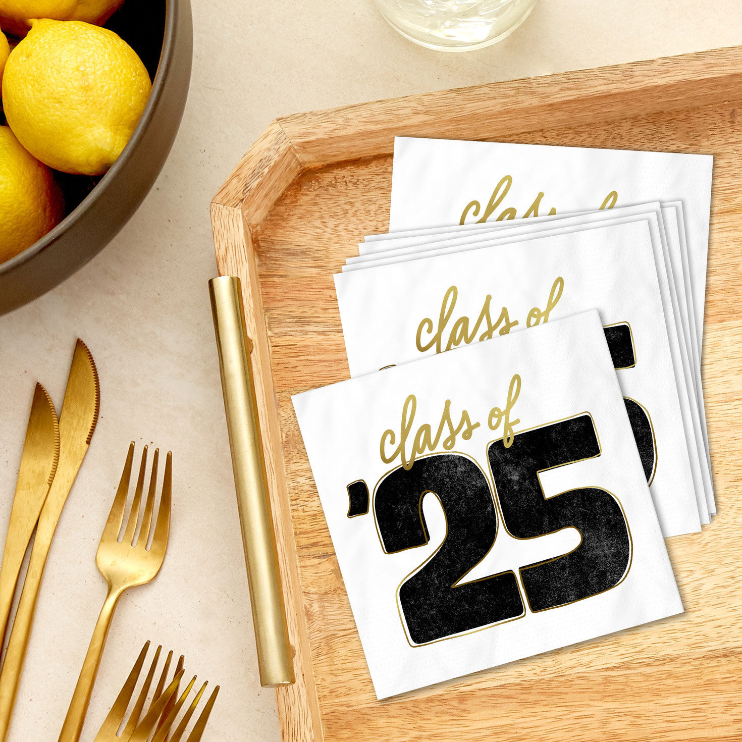 Class of '25 Graduation Cocktail Napkins Pack  image number 5
