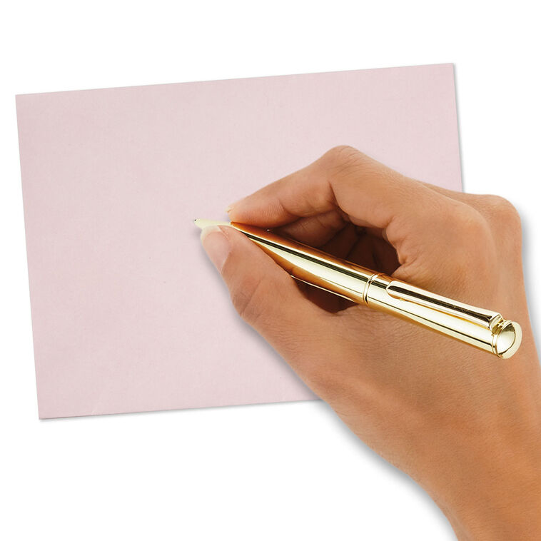 Light Pink Brushstroke Envelopes Pack signing card image number 5