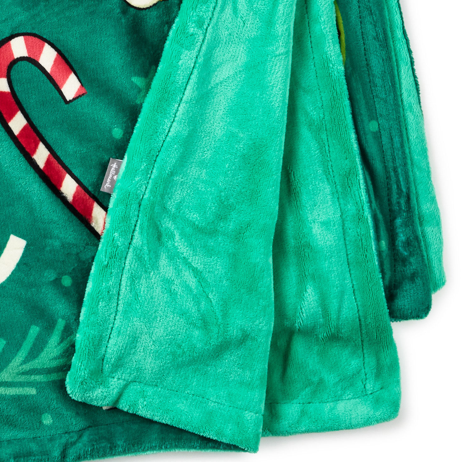 Christmas Vacation Movie Green Fleece Blanket upclose detail image number 4