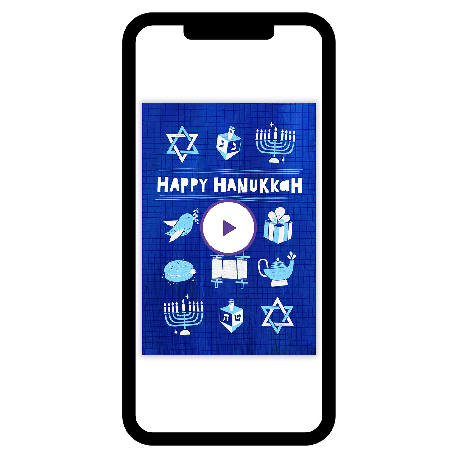 Greatest Blessings Icons Hanukkah eCard