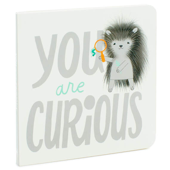 MopTops Porcupine Stuffed Animal With You Are Curious Board Book, , large image number 4