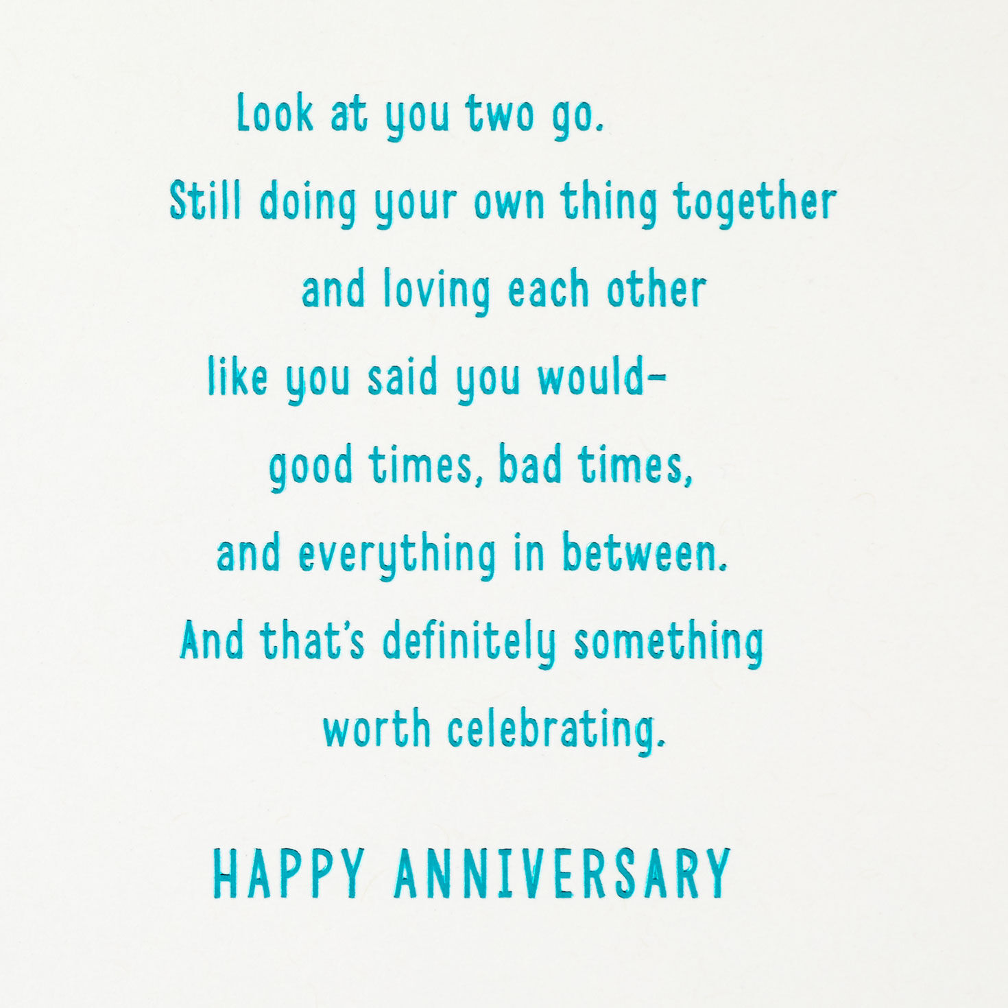 Another 365 Days of Love Anniversary Card for Couple, , large image number 2