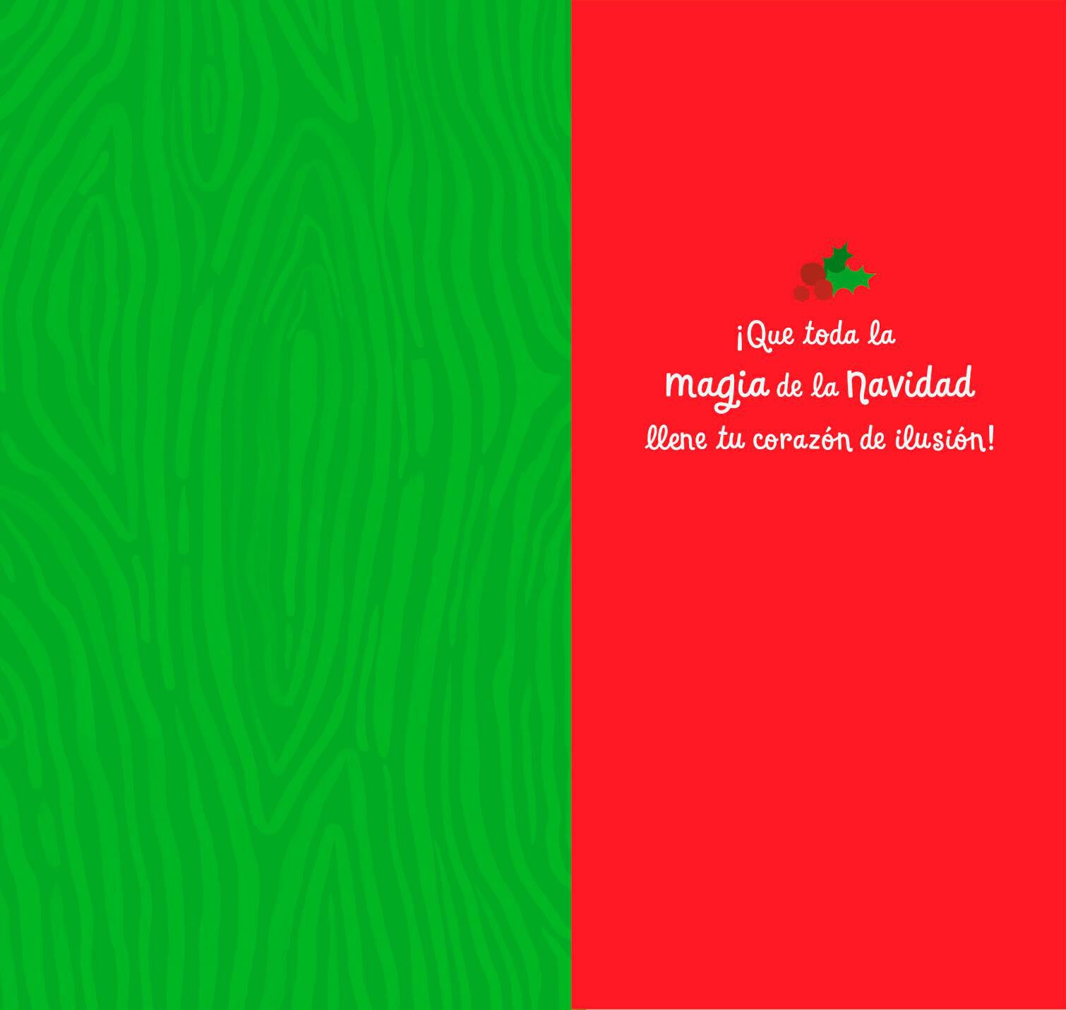 Nutcracker Spanish-Language Money Holder Christmas Card