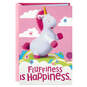 Despicable Me Fluffiness Is Happiness Unicorn Birthday Card, , large image number 1
