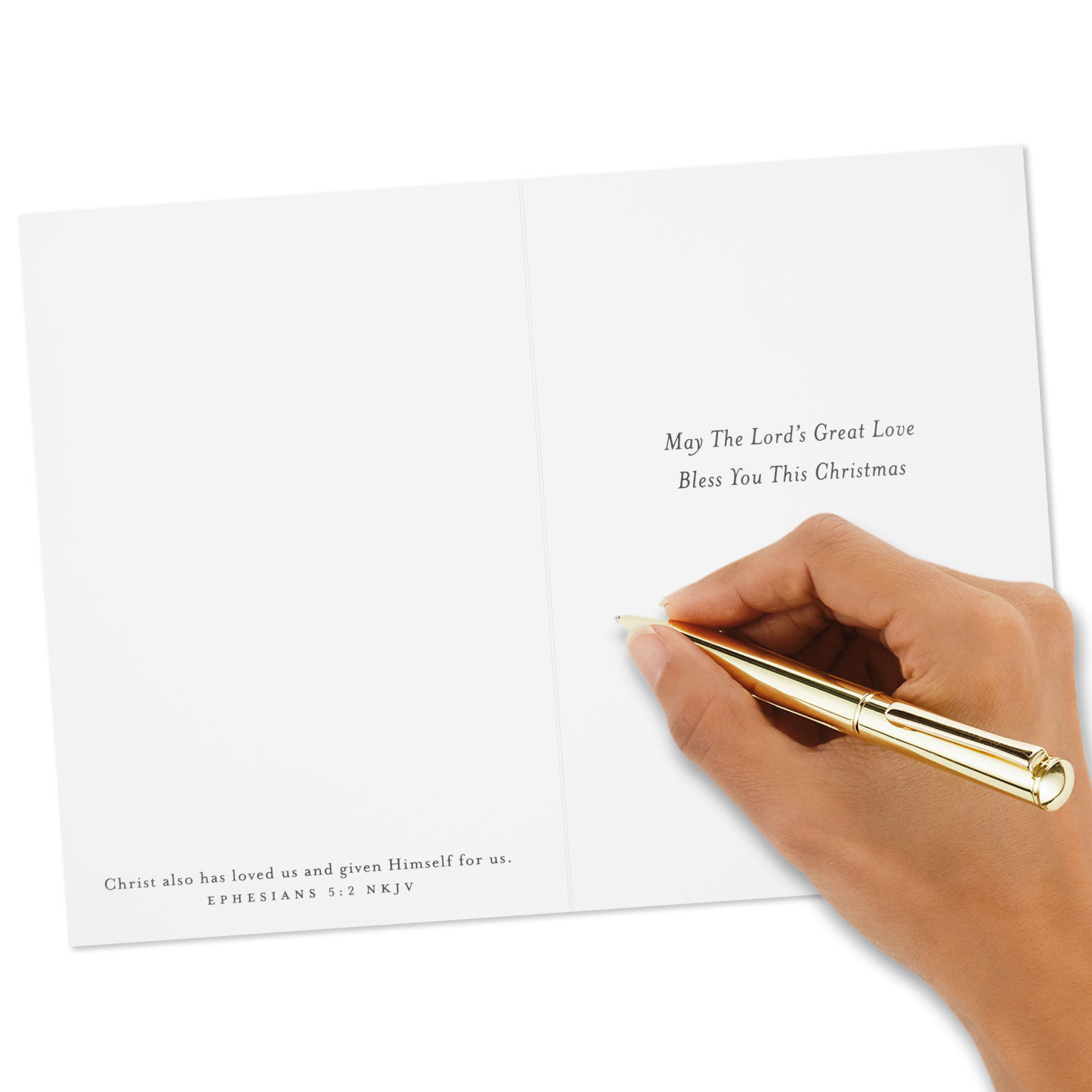 Manger DaySpring Religious Christmas Cards Signing card image number 7