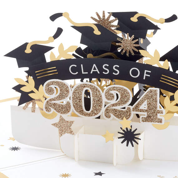 You Deserve All the Celebration 3D Pop-Up 2024 Graduation Card, , large image number 4