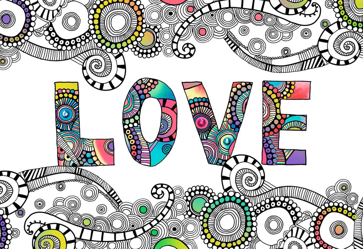 Groovy Love Anniversary Card