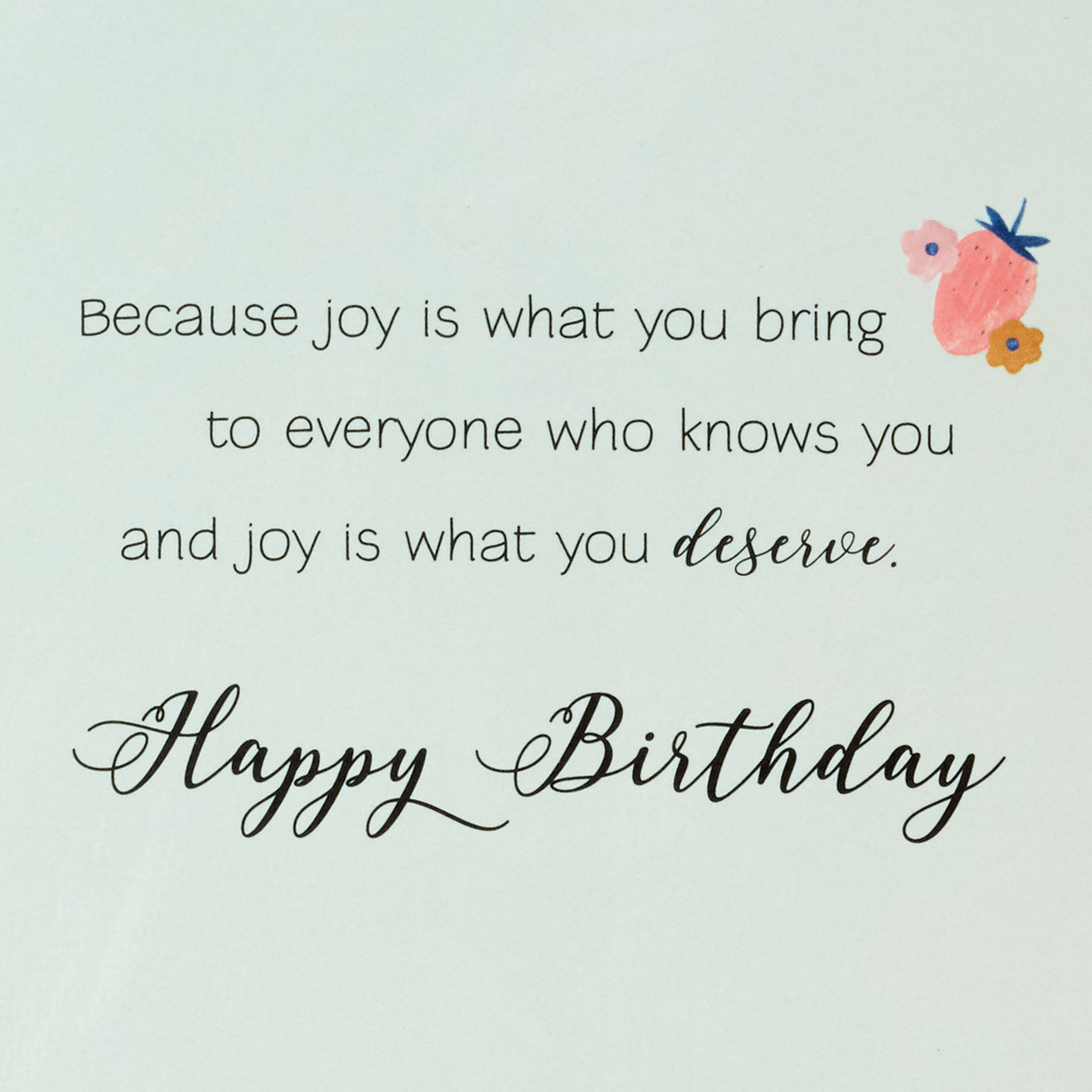 Fruit Cake Birthday Card for Niece sentiment image number 5