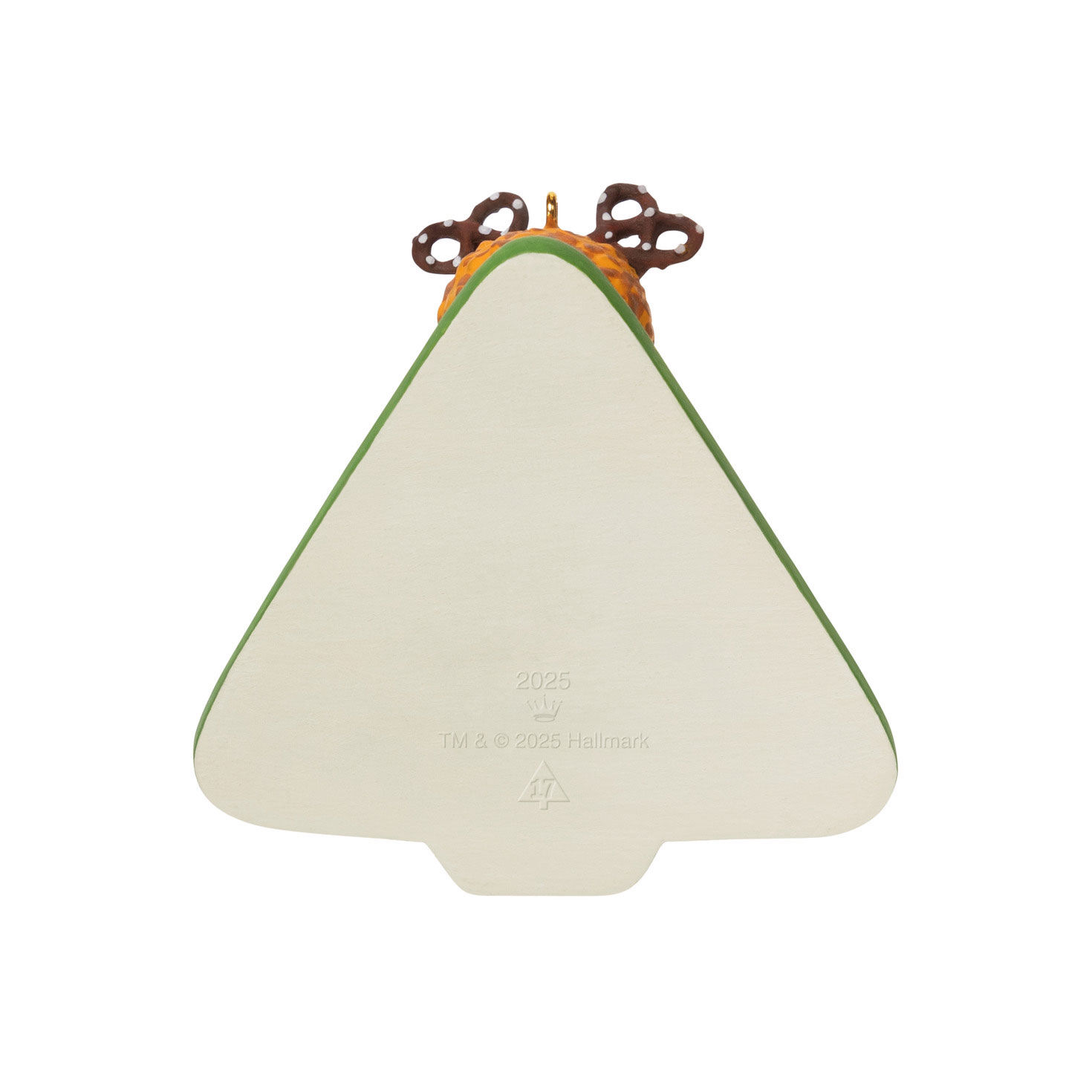 Holiday Charcuterie Board Keepsake Ornament Back image number 6