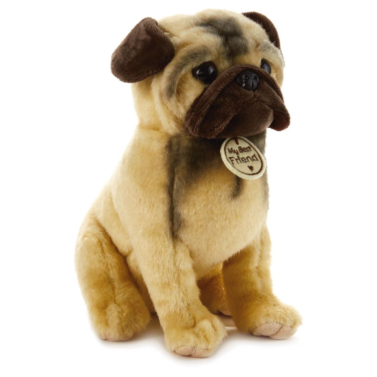 wrinkly dog stuffed animal