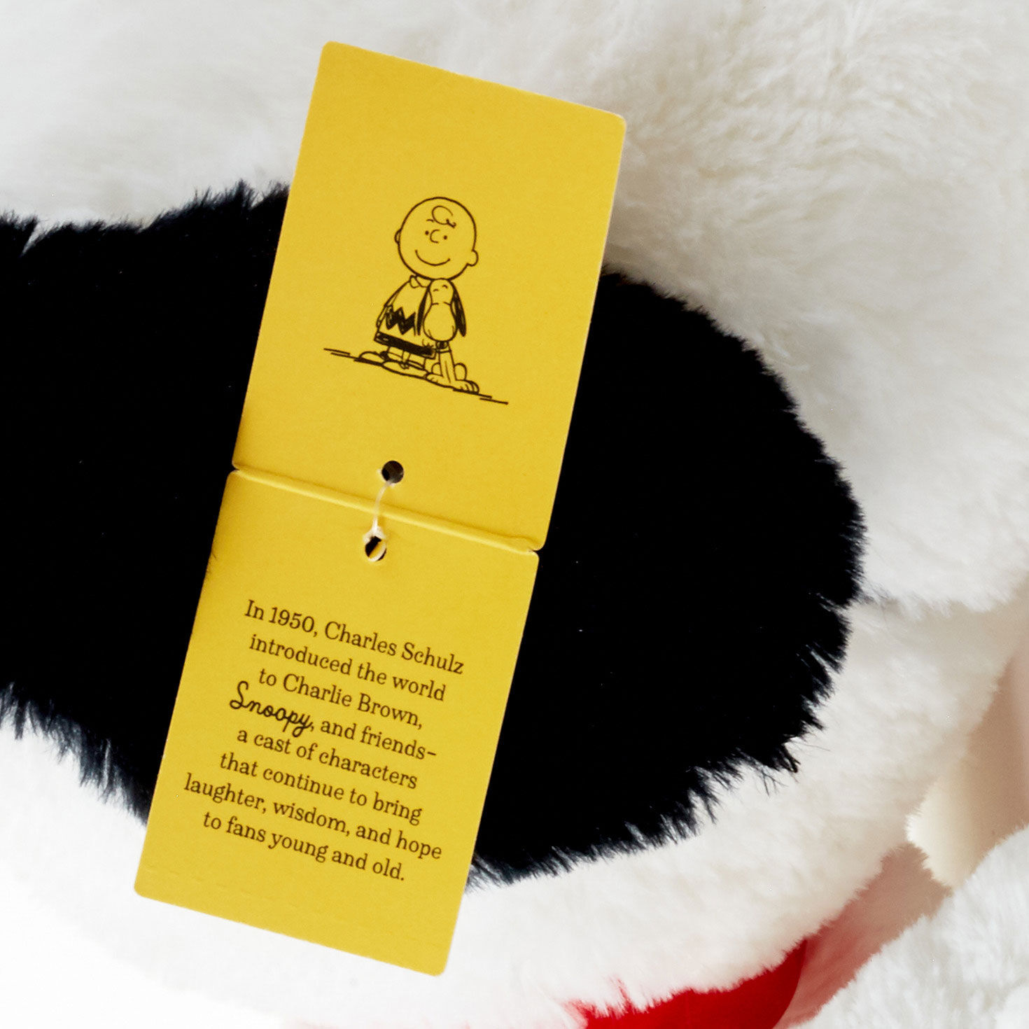 Snoopy Lying Down closeup tag open image number 7