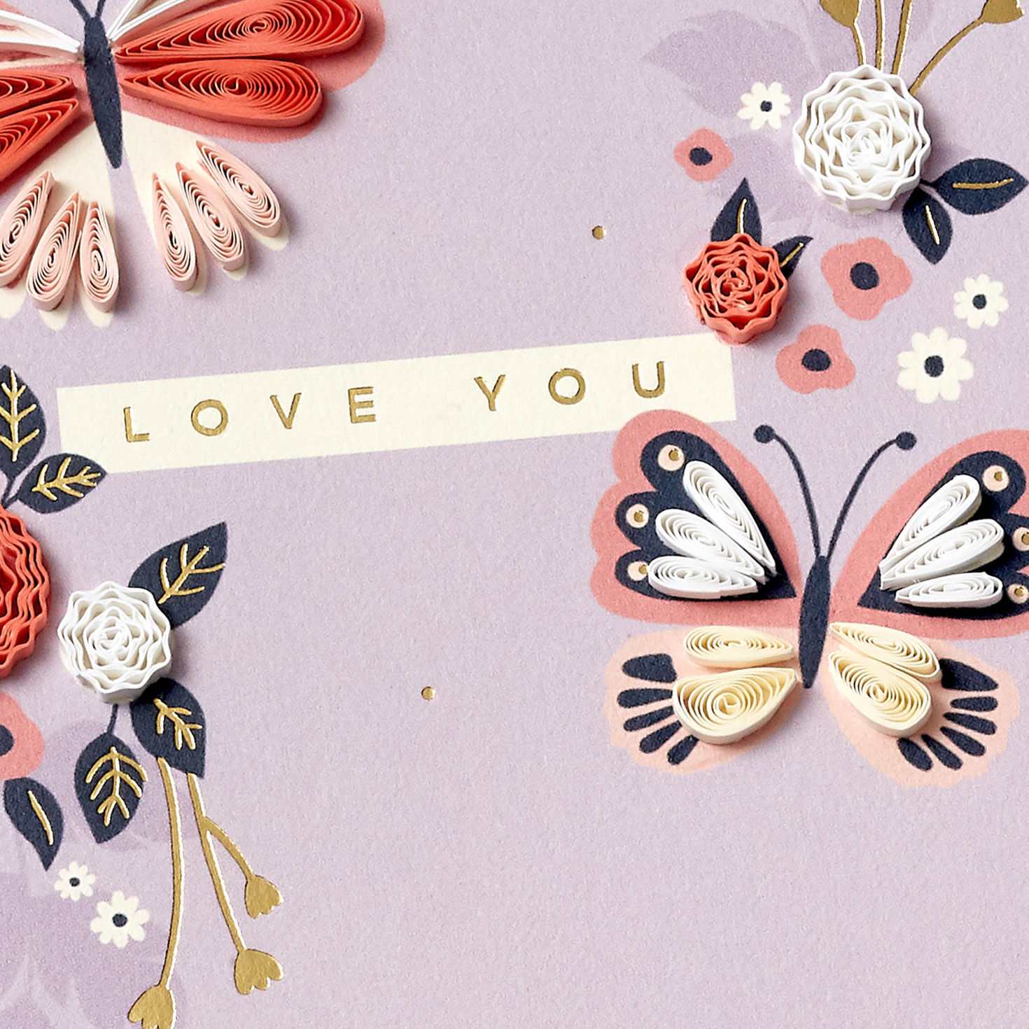 Nowhere I'd Rather Be Romantic Quilled Paper Handmade Birthday Card for only USD 10.99 | Hallmark