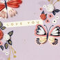 Butterflies and Flowers Quilled Birthday Card Card Front Detail image number 5