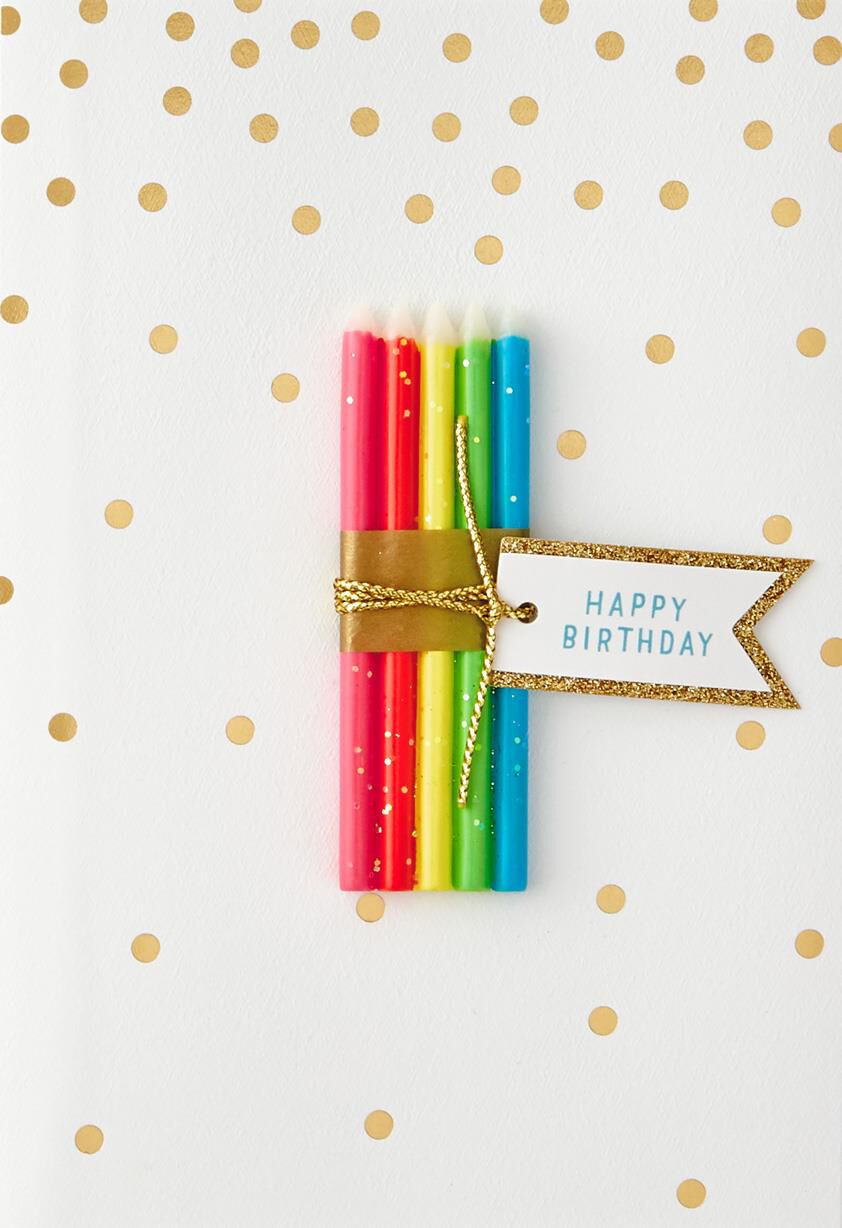 Wishing Candles Birthday Card