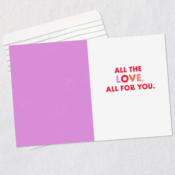All the Love, All for You Love Card, , large image number 3