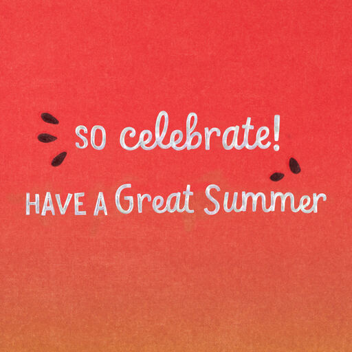 School's Out for Summer End of Year Congratulations Card for Kid, 