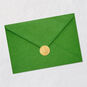 Buck Deer in Woods Husband Christmas Card Envelope Back with Seal image number 9