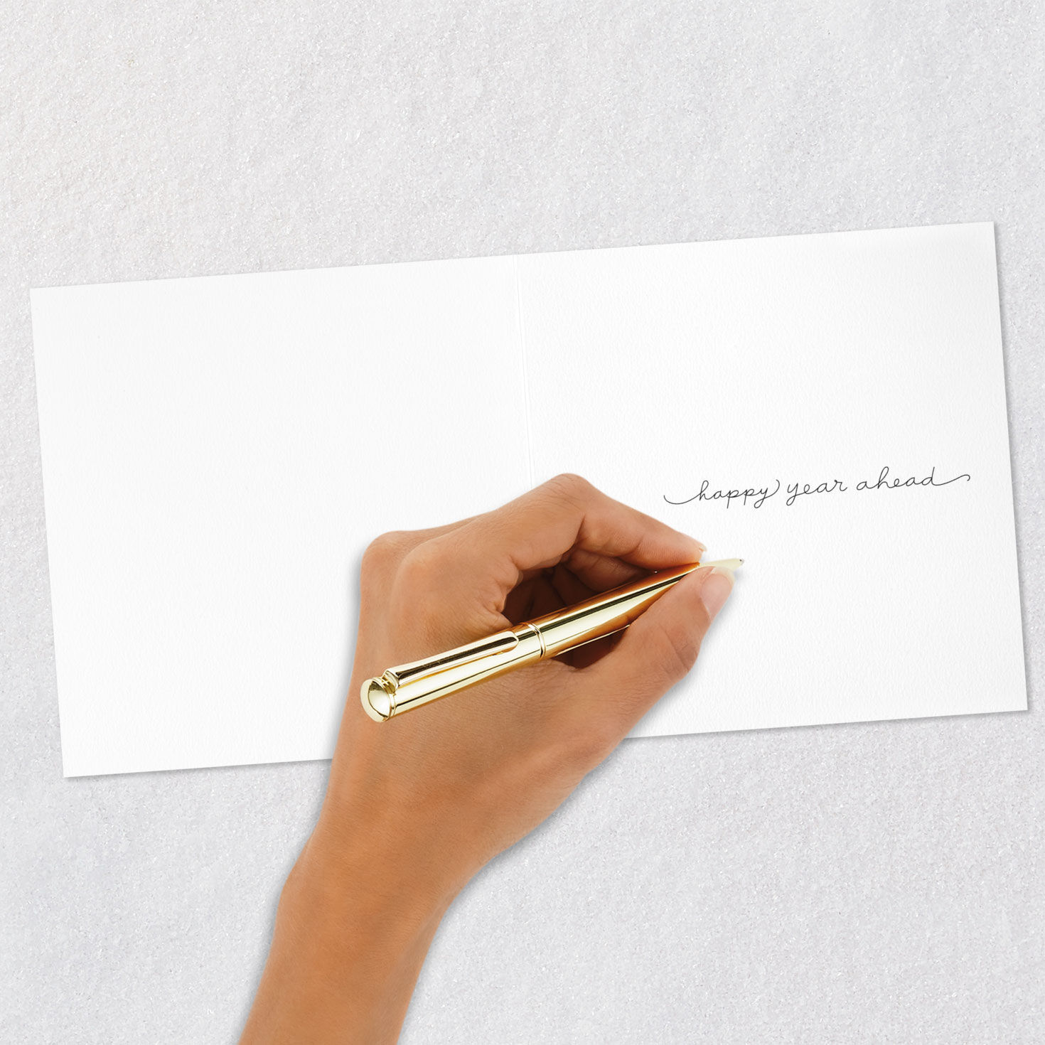 Cherry-Blossom Branches Birthday Card Signing card image number 6