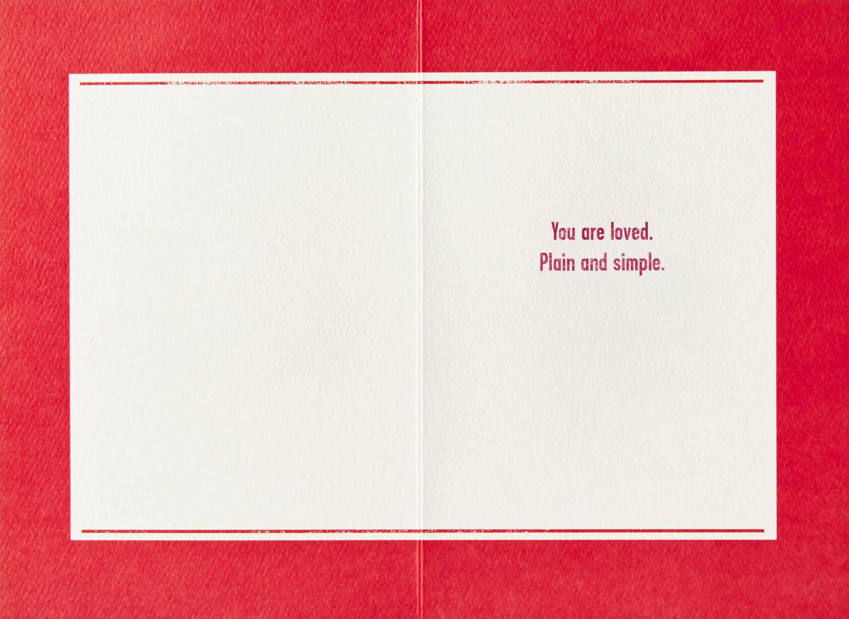 Life is Good® Plain and Simple Valentine's Day Card