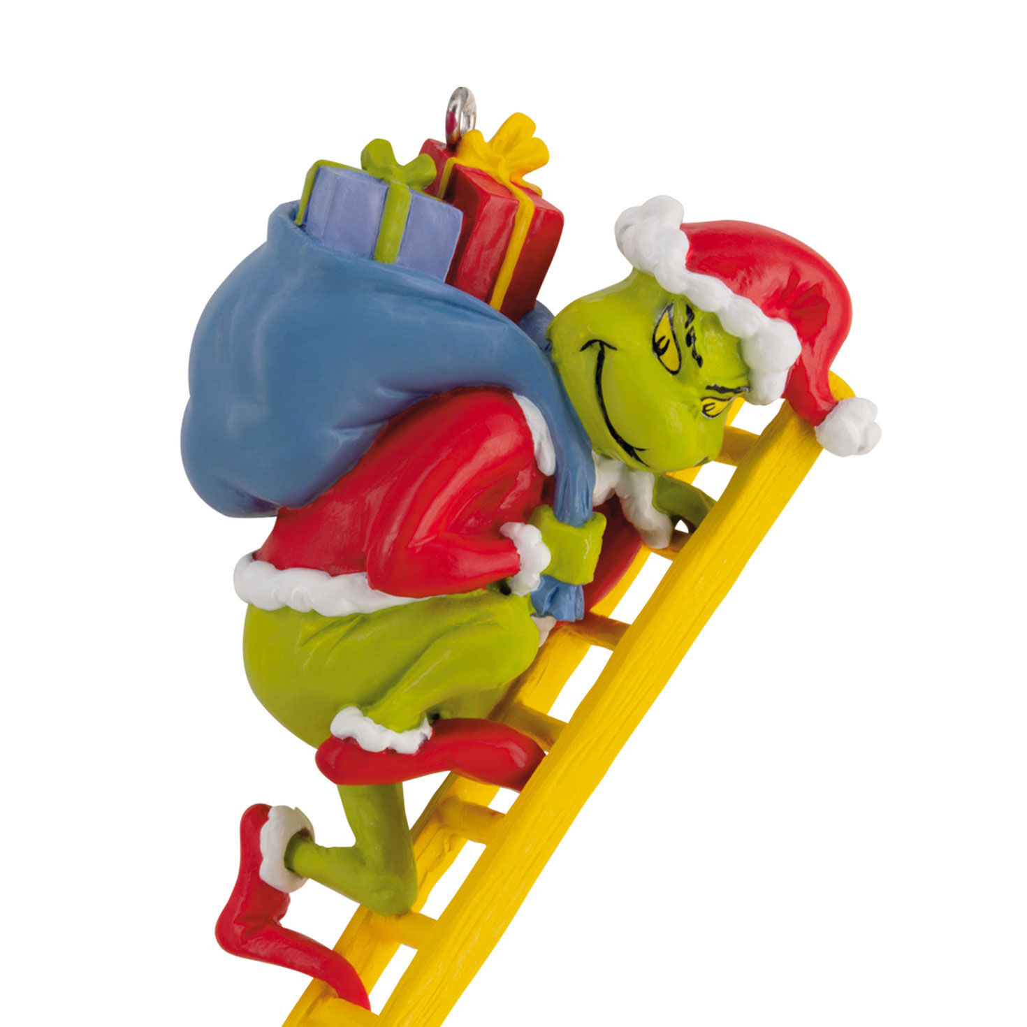 Set of 5 Grinch Christmas Ornaments  image number 5