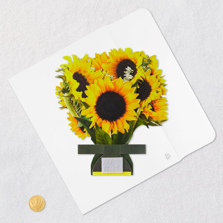 Build-a-Bouquet Sunflowers Pop-Up Paper Flowers, Sunflowers, large image number 7