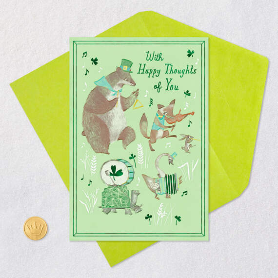 May Your Heart Be Filled With Song St. Patrick's Day Card, , large image number 5